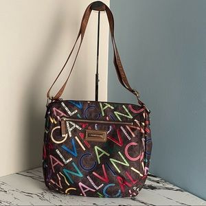 NWOT Calvin Klein Belfast Nylon Multicolour Crossbody